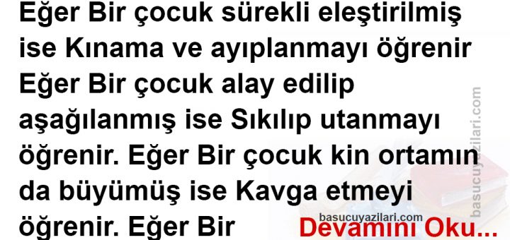 Eğer Bir Çocuk