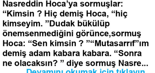 Herşey Hiçlik Makamı İçin mi?